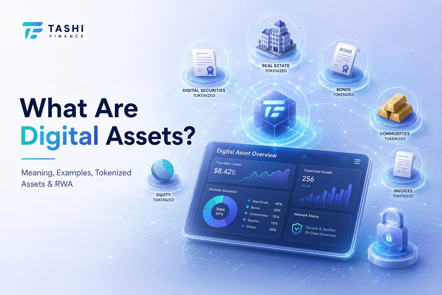 Digital assets, tokenized assets, digital securities, RWA, and real world asset tokenization